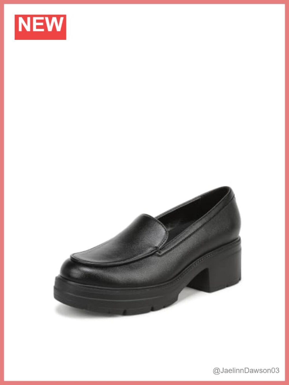 Naturalizer Luly Women's Platform Loafers Block Heel Slip-On Comfort Shoes